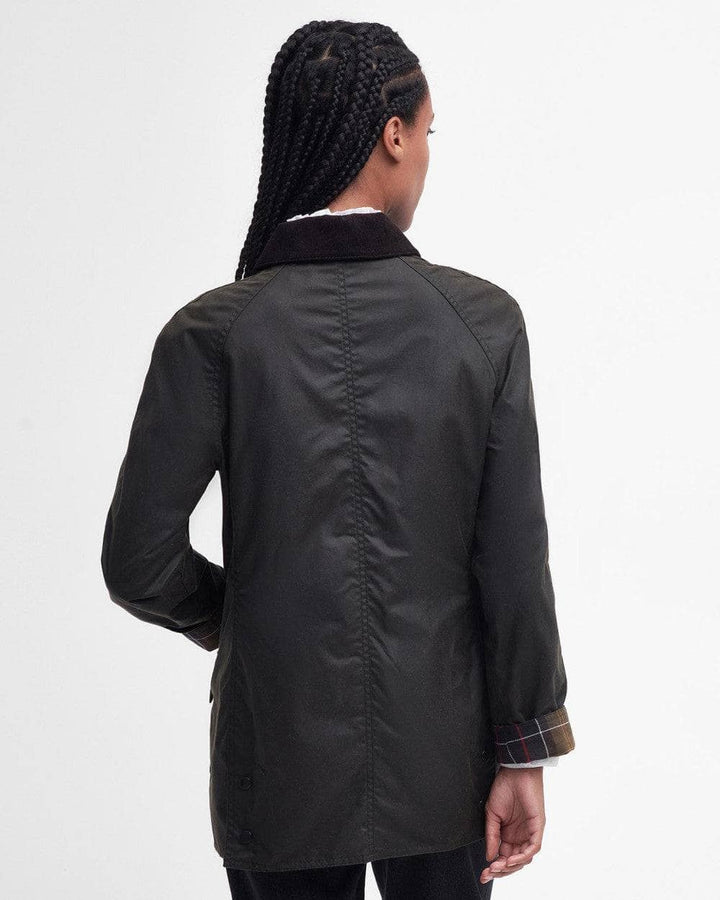 Classic Beadnell® Waxed Jacket, Olive