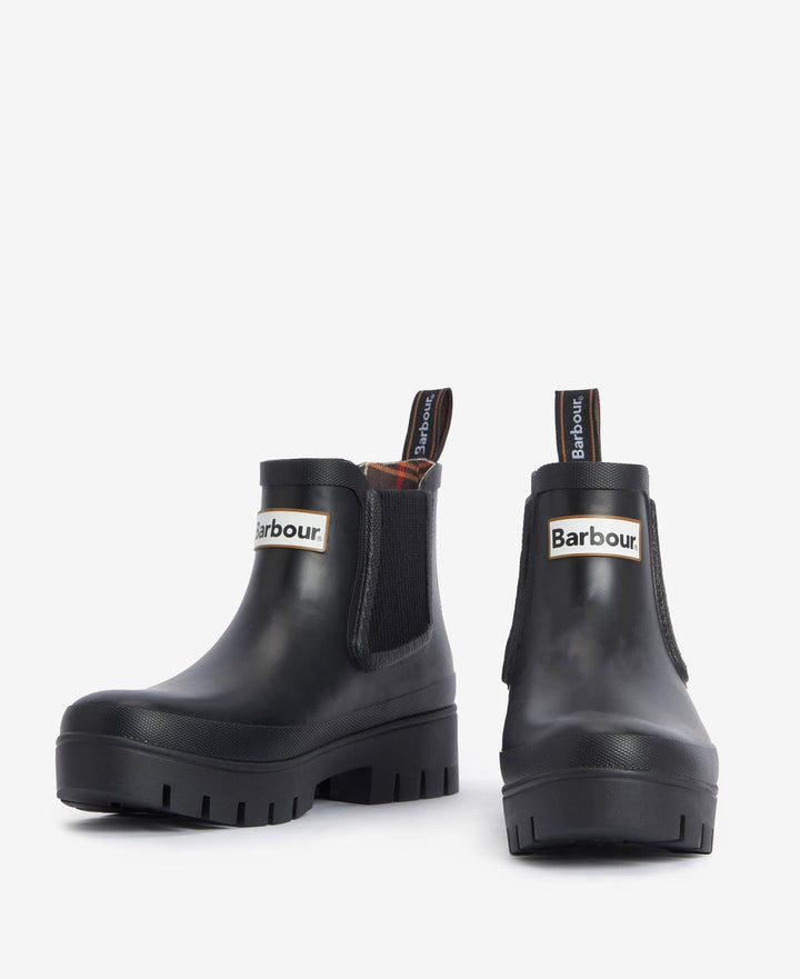 Barbour svart sko - helfigur