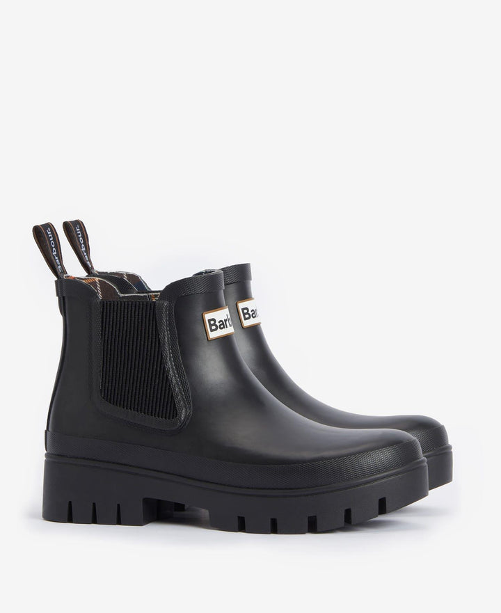 Barbour svart sko - helfigur