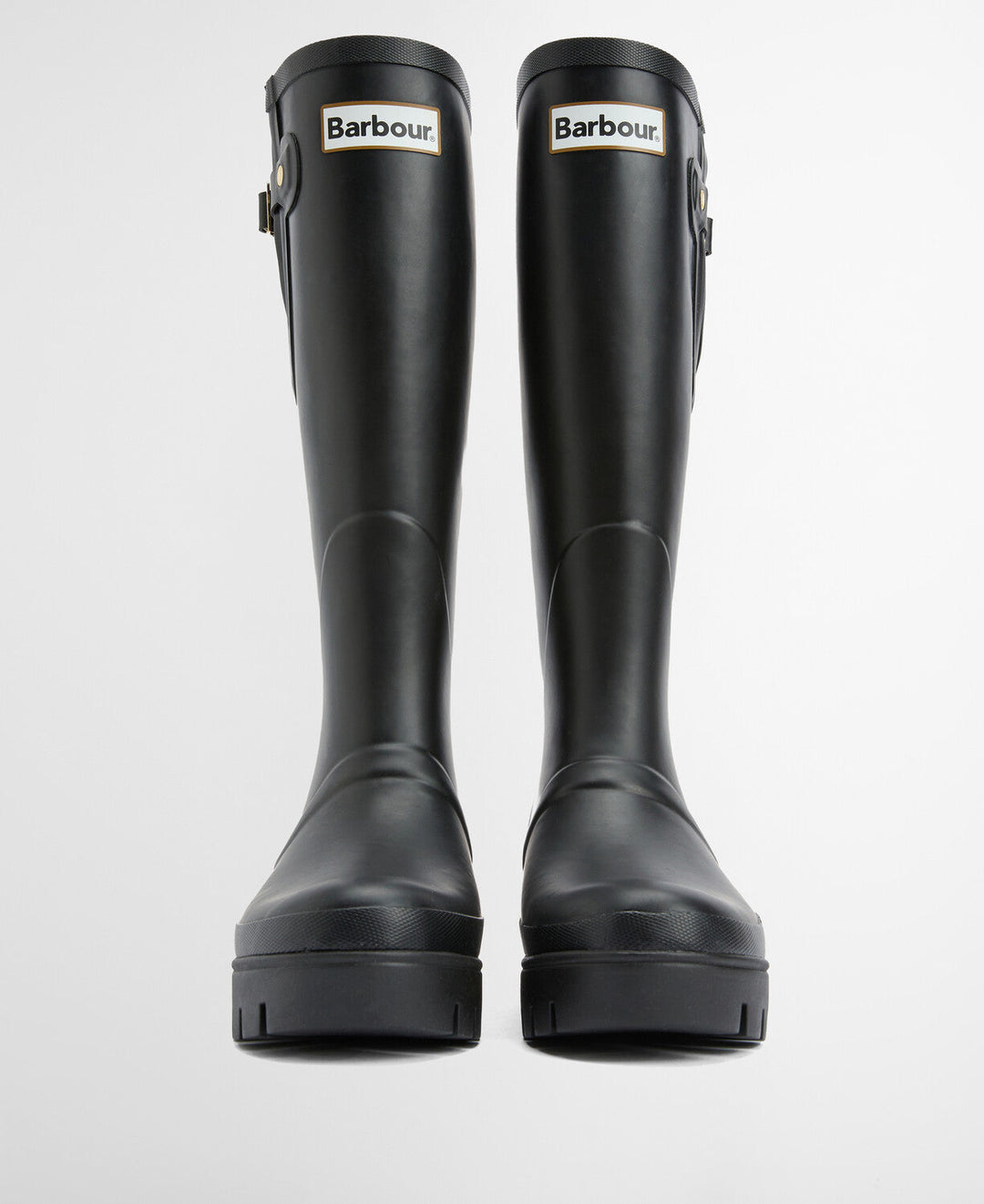 Barbour svart støvler - forfra