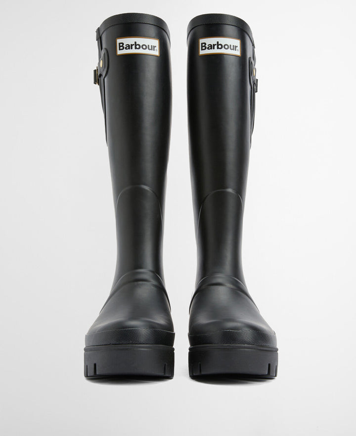 Barbour svart støvler - forfra