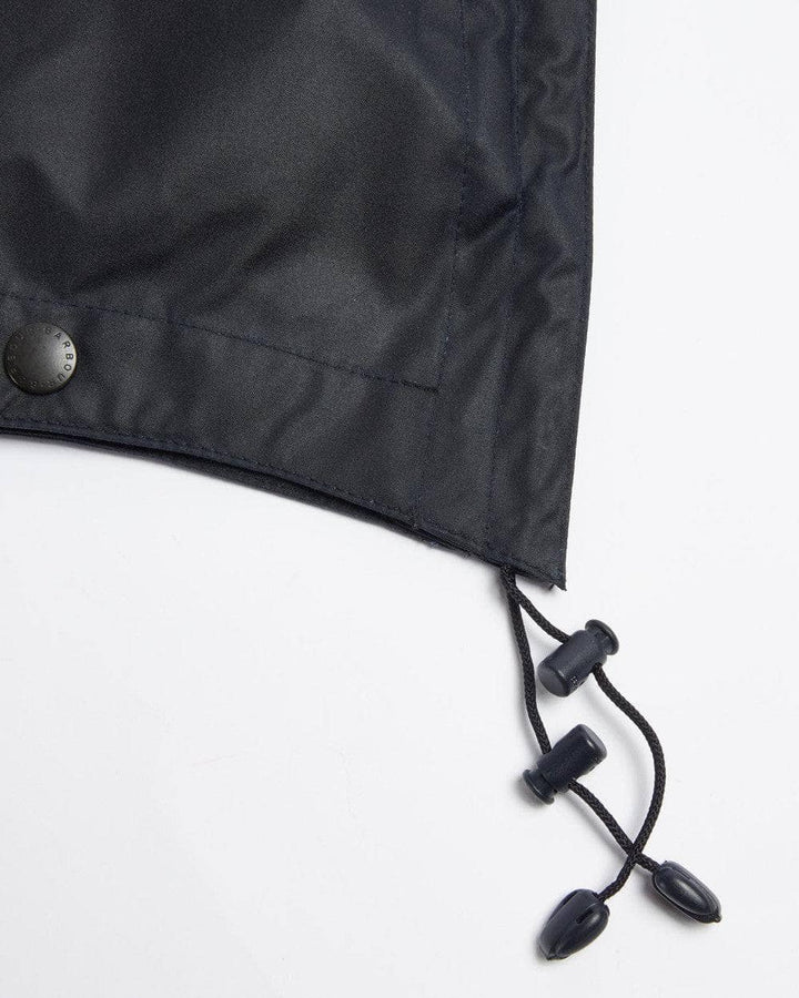 Barbour marineblå tilbehør - detalj 2