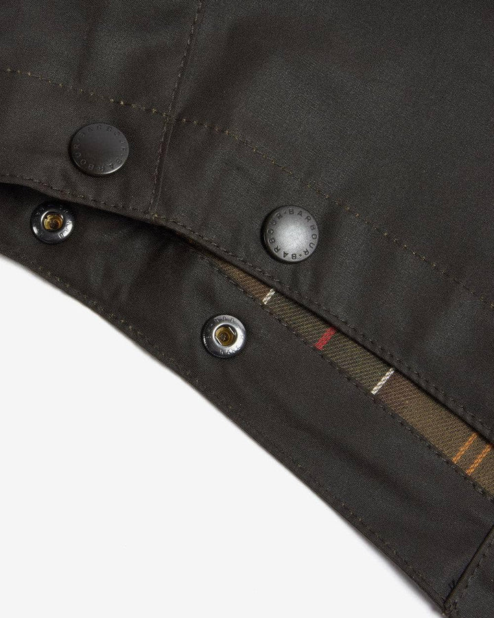 Barbour olivengrønn tilbehør - detaljbilde