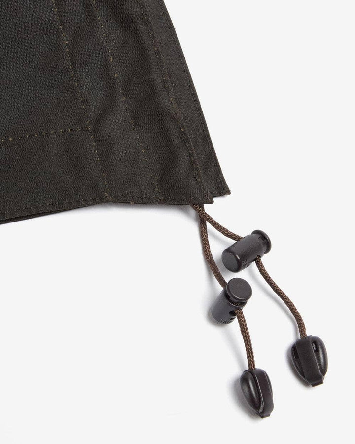 Barbour olivengrønn tilbehør - "detaljbilde"