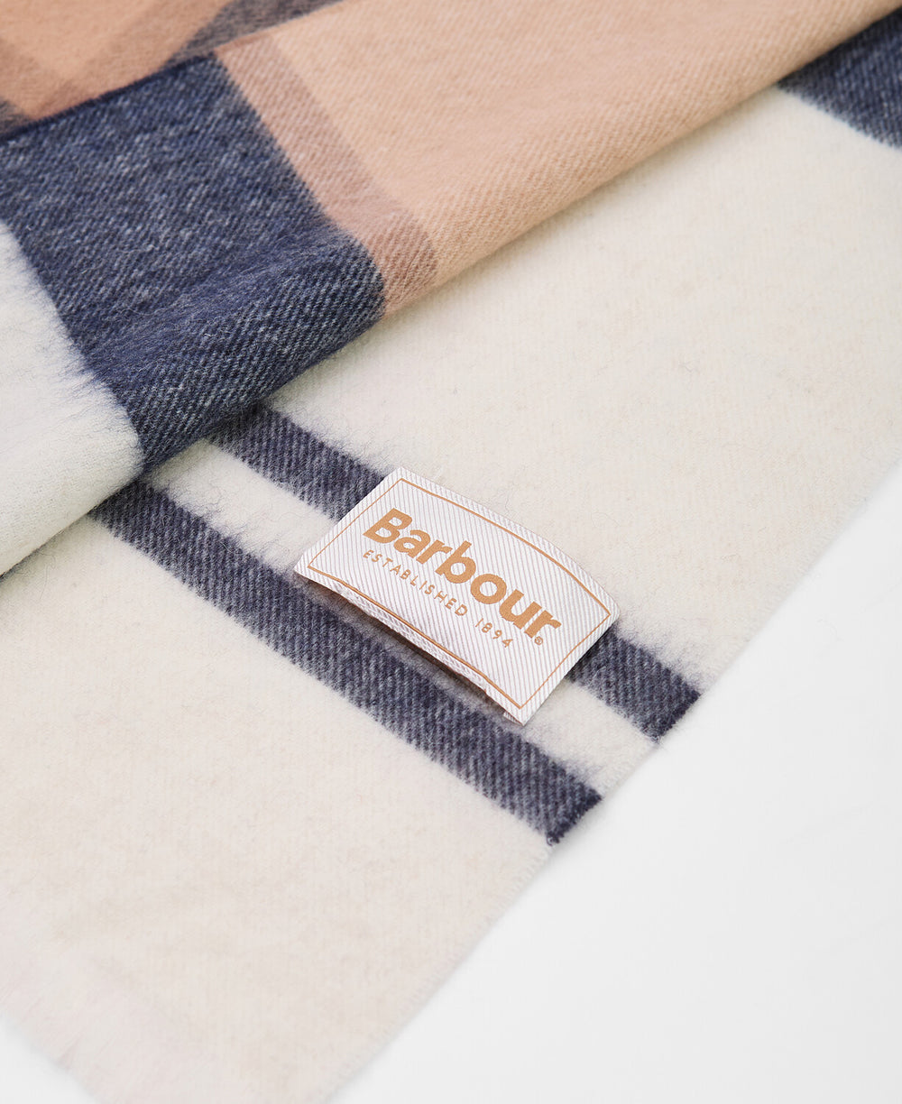 Barbour beige tilbehør skjerf - "detaljbilde"