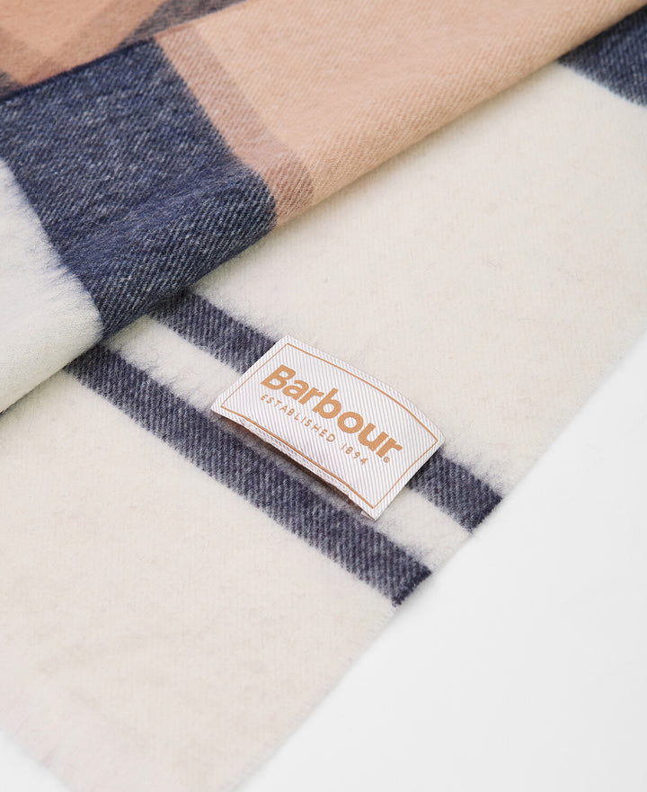 Barbour beige tilbehør skjerf - "detaljbilde"