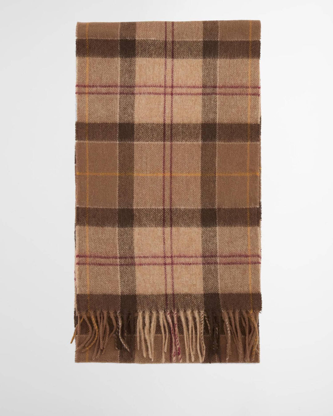 Barbour kamel tilbehør skjerf - liggende flat