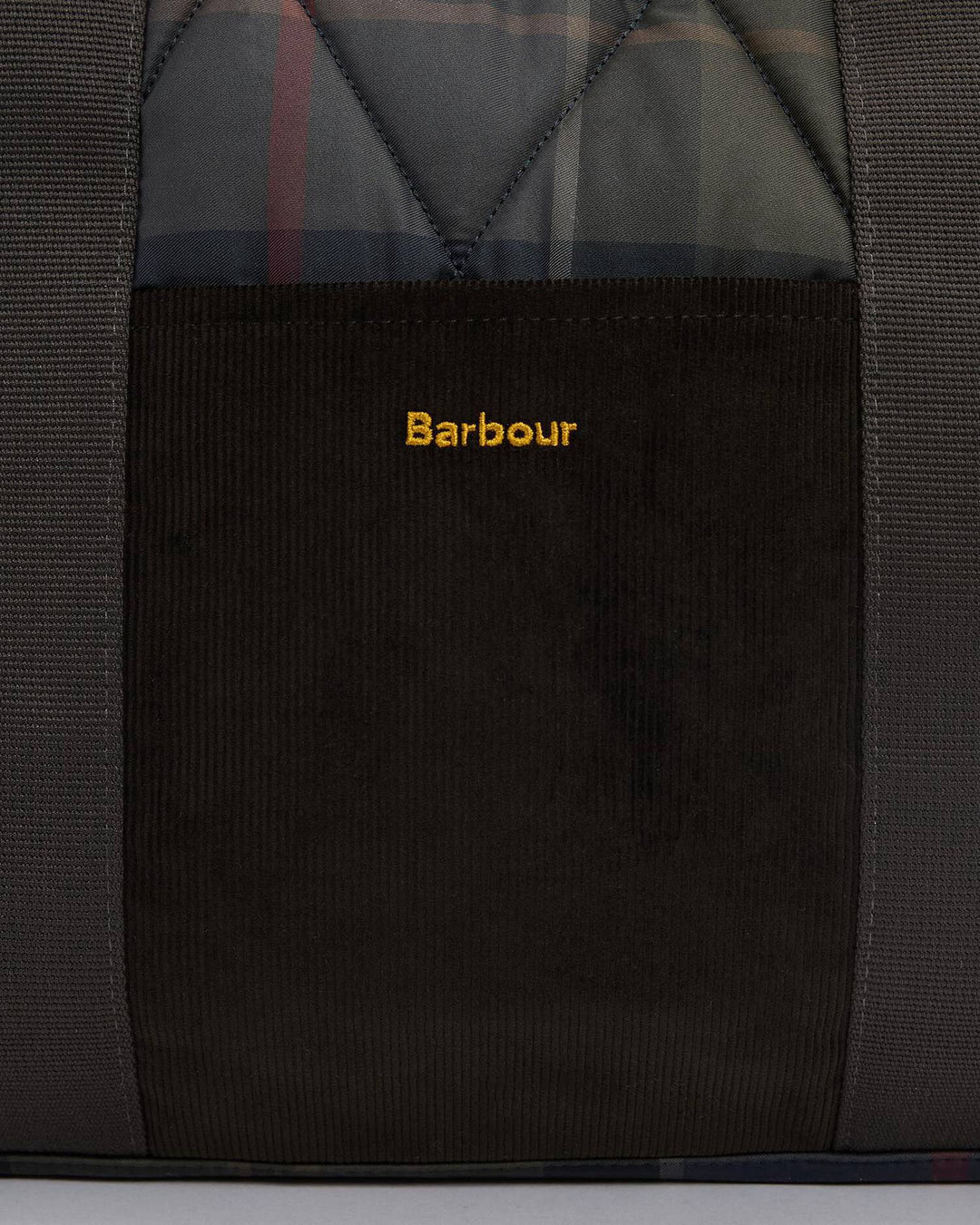 Barbour mørkegrå tilbehør veske - detaljbilde
