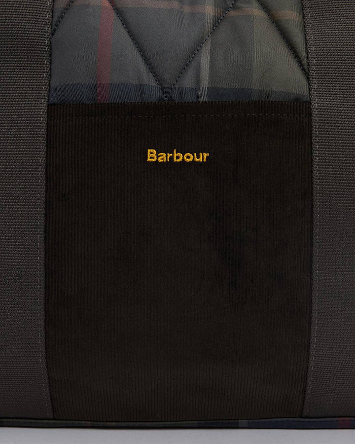 Barbour mørkegrå tilbehør veske - detaljbilde