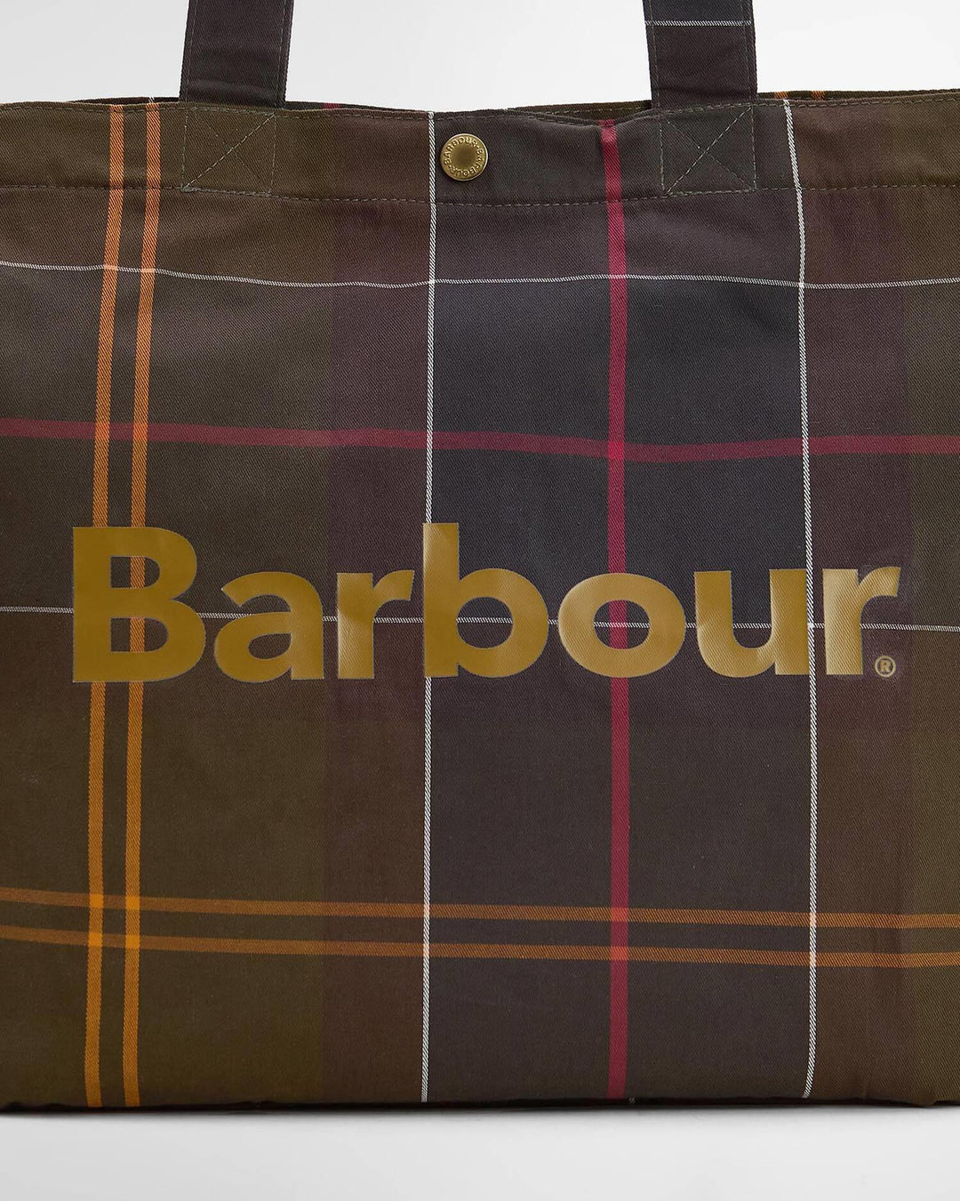 Barbour olivengrønn tilbehør veske - produktbilde forfra
