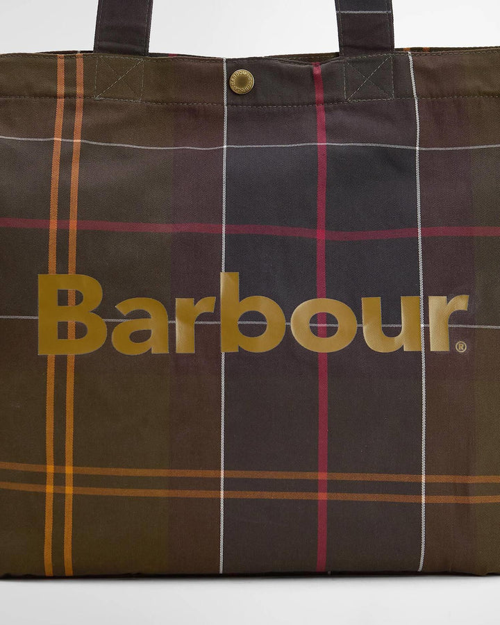 Barbour olivengrønn tilbehør veske - produktbilde forfra