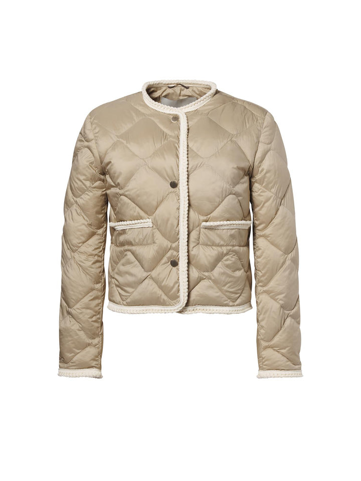 Beaumont beige jakke - helfigur