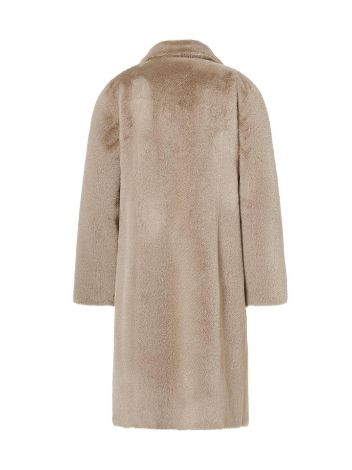Beaumont Beige teddy kåpe - bakfra