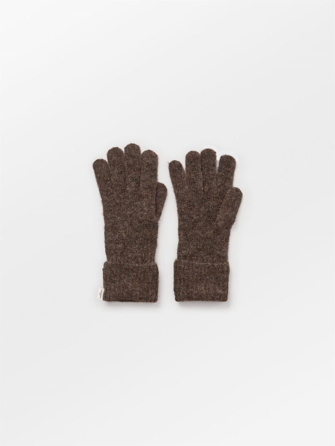 Alpaca-Wool Glove, Hot Fudge Brown