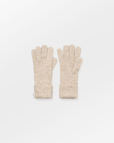 Alpaca-Wool Glove, Simply Taupe Melange