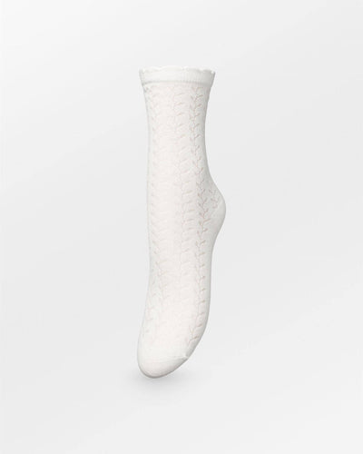 Leofa Cotta Sock, Birch White