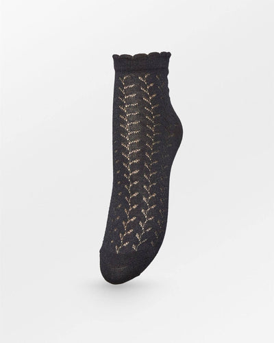 Leomy Cotta Short Sock, Navy Blazer