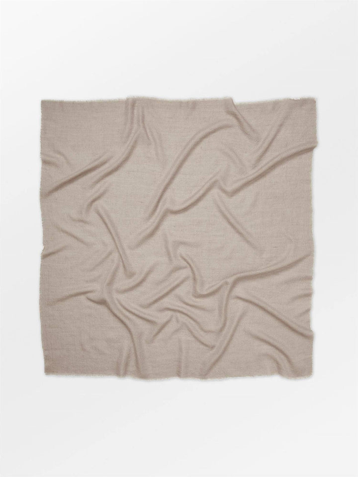 BECKSÖNDERGAARD beige tilbehør skjerf - forfra 2