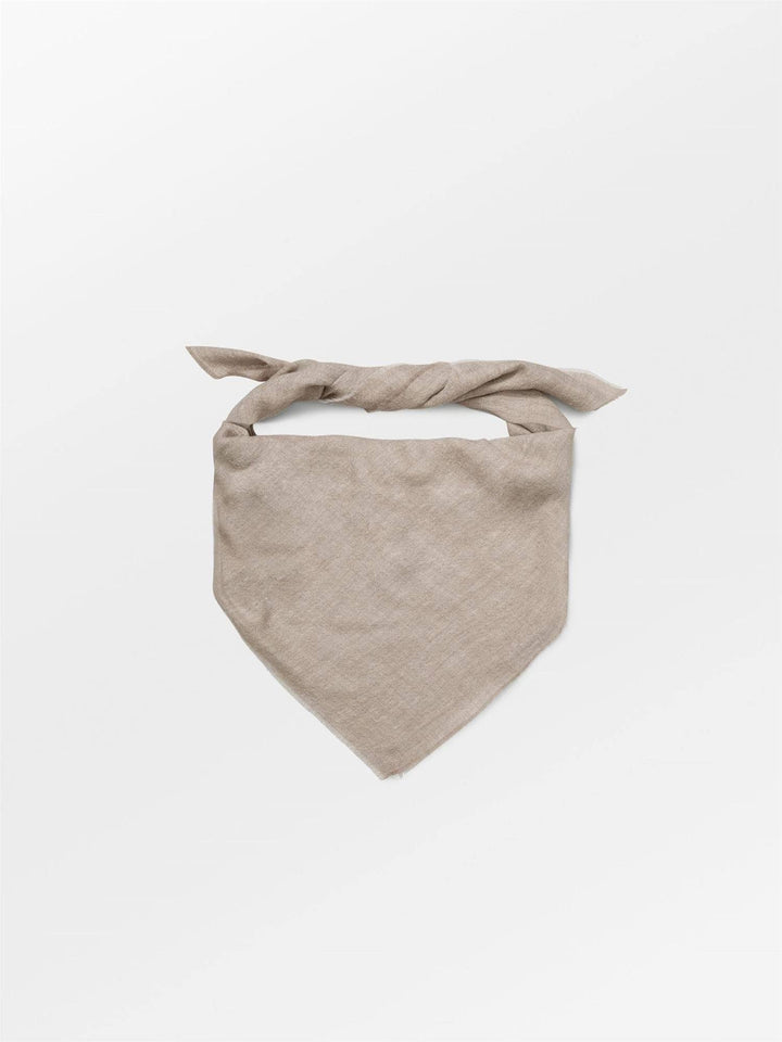 BECKSÖNDERGAARD beige tilbehør skjerf - forfra 1
