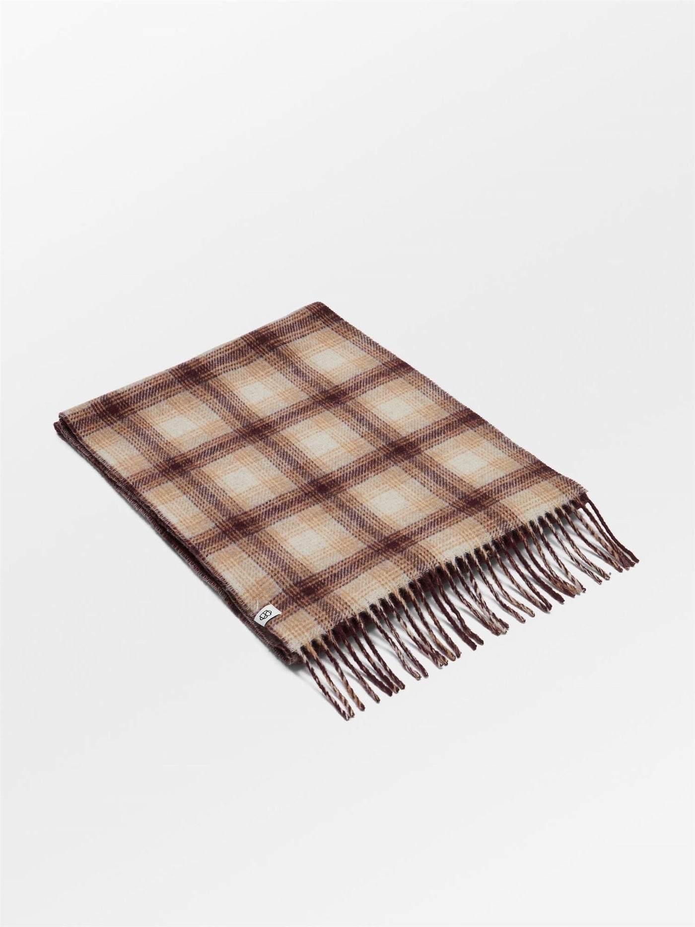 Elorenca Scarf, Burgundy fra BECKSÖNDERGAARD - bilde 2