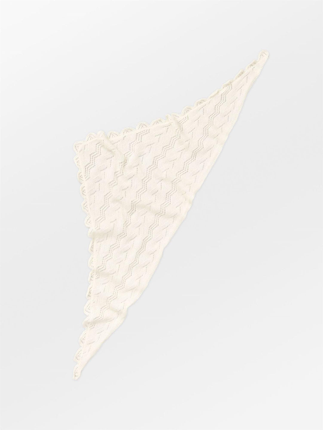 Opany Triangle Scarf, Melange Brown