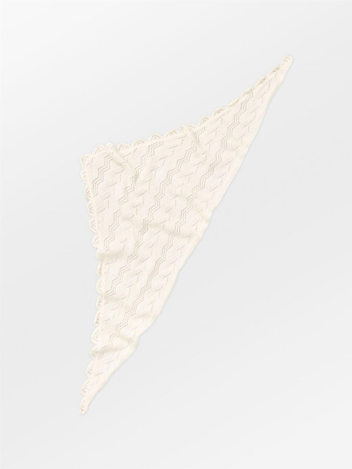 Opany Triangle Scarf, Melange Brown
