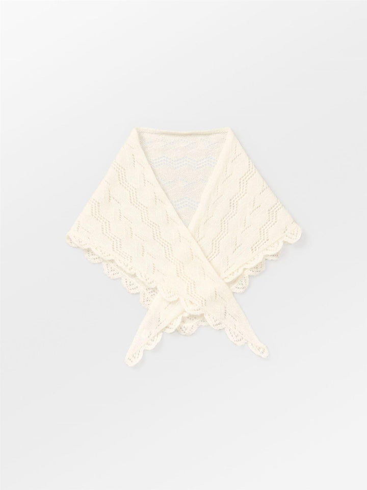 Opany Triangle Scarf, Melange Brown