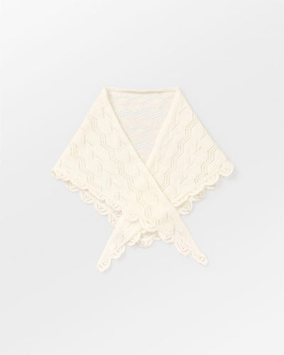 Opany Triangle Scarf, Melange Brown