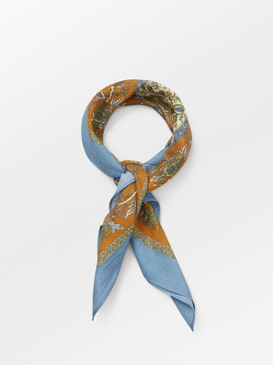 Tapisflora Cotta Scarf , Windward Blue