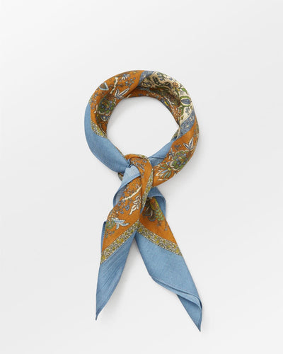 Tapisflora Cotta Scarf , Windward Blue