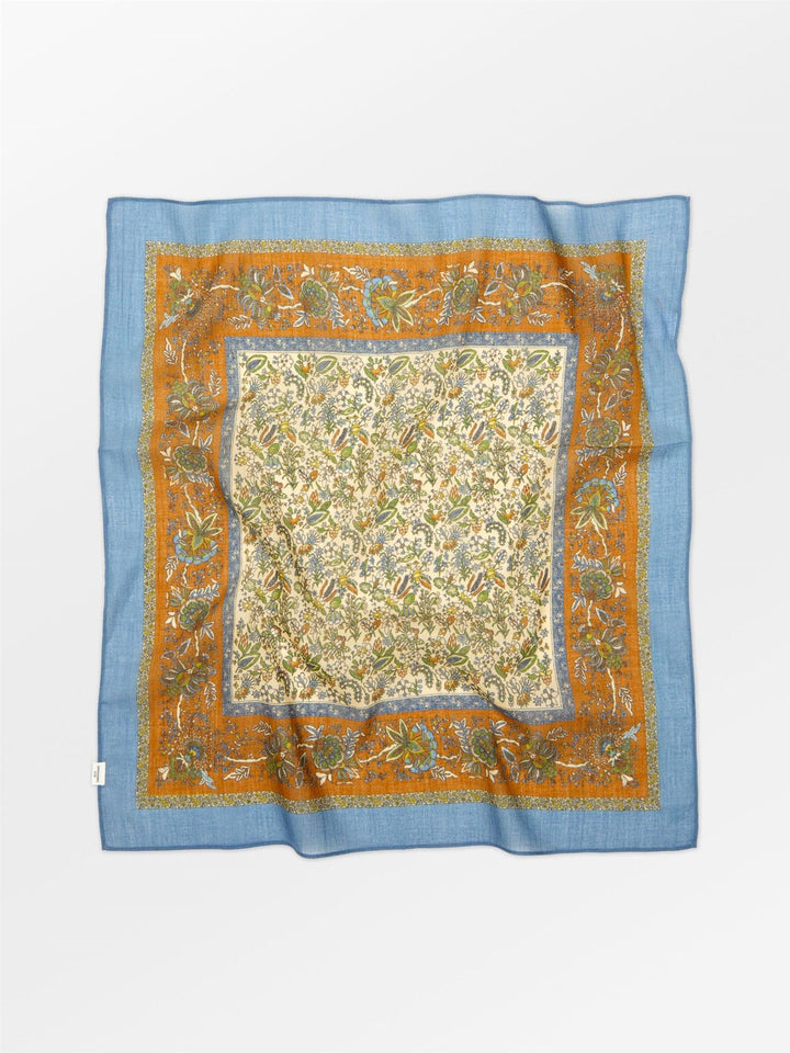 Tapisflora Cotta Scarf , Windward Blue
