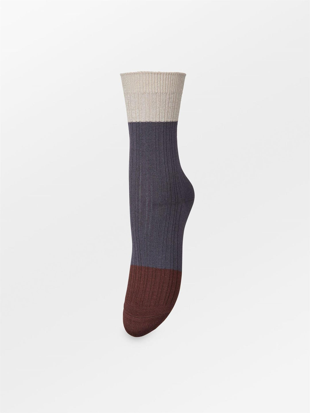 Colourblock Bam Sock, Turbulence Gray