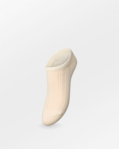 Crochia Cotta Sneakie Sock, Birch White