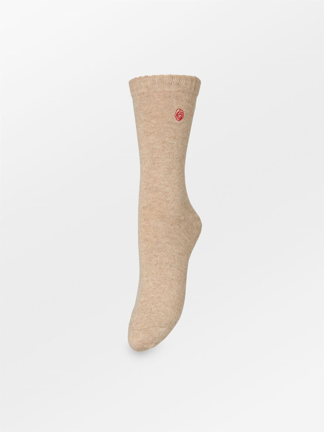 Rosea Wola Sock, Beige Melange