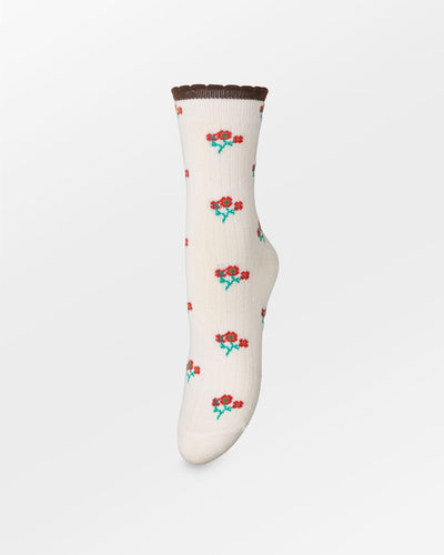 Talula Flotile Sock, Birch White