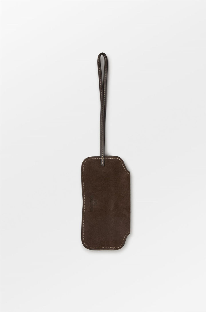 Suede Sunglasses Bag, Chocolate Torte