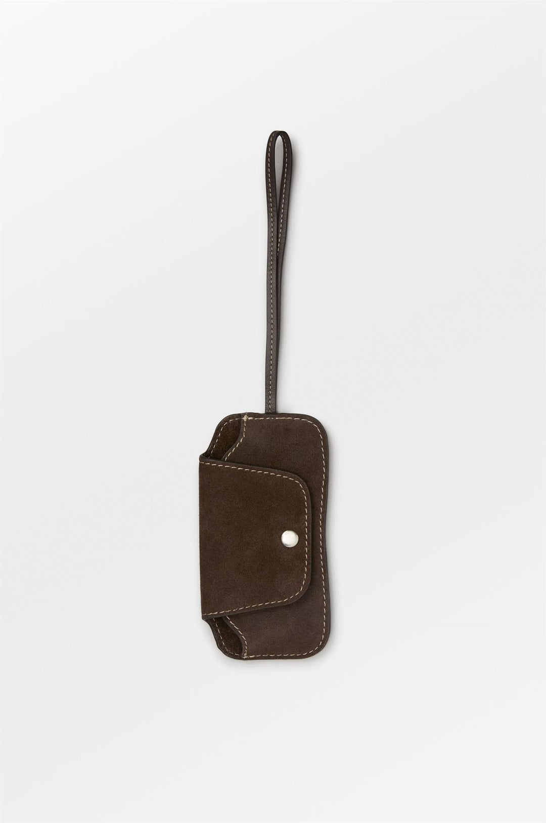 Suede Sunglasses Bag, Chocolate Torte