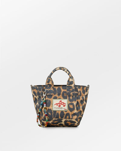 Leopa Coated Gabby Bag, Black