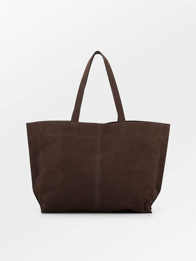 Suede Aubrey Bag, Hot Fudge Brown fra BECKSÖNDERGAARD - bilde 3
