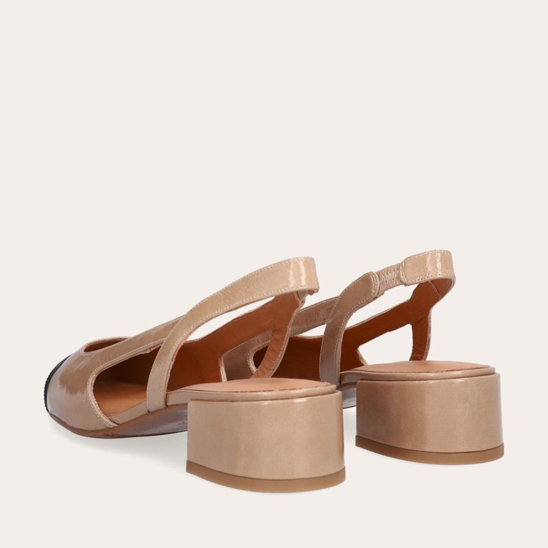 Billi Bi beige sko - par bakfra