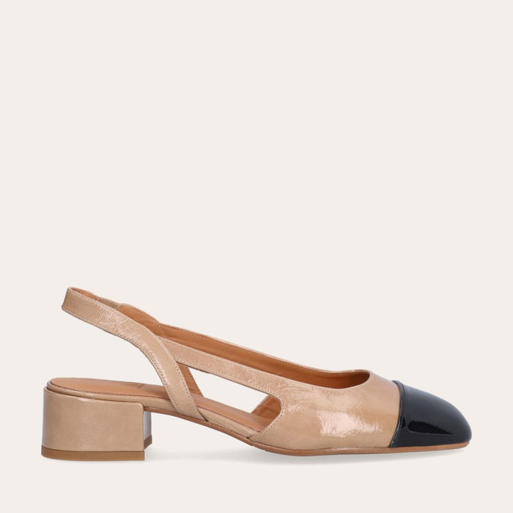 Billi Bi beige sko - fra siden