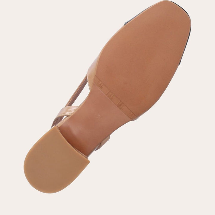 Billi Bi beige sko - detaljbilde av såle