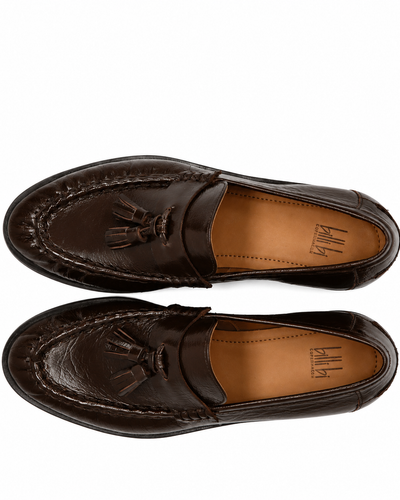 B1114 Loafer, Mogano Naplack