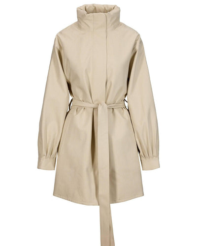 Rossby Coat, Beige Denim