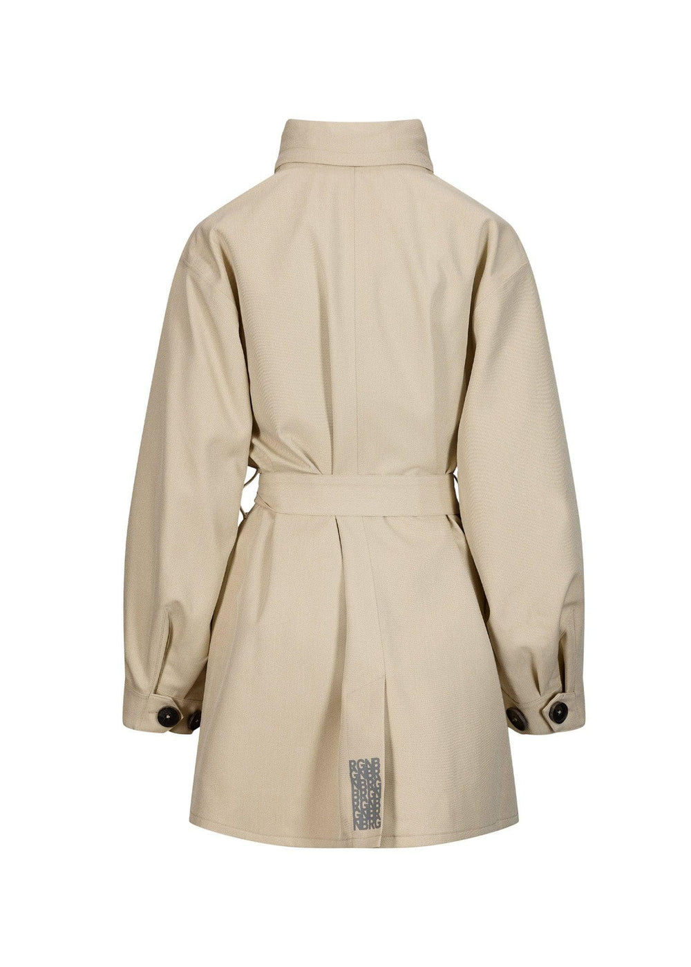 BRGN beige jakke - bakfra