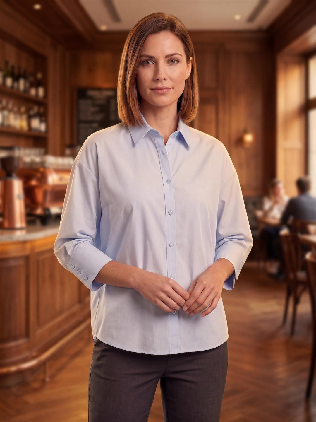 Wilma Shirt, Light Blue
