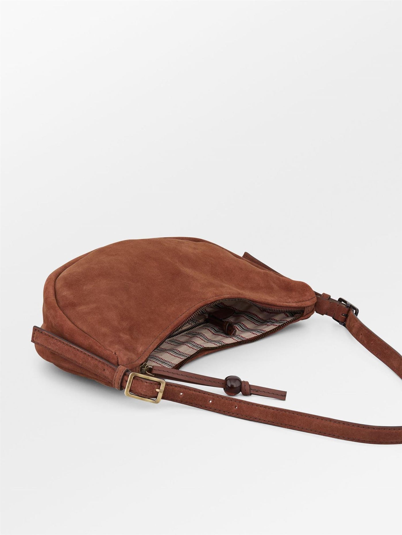 Suede Veg Tacey Bag, Brown Tortoise Shell fra BECKSÖNDERGAARD - bilde 3