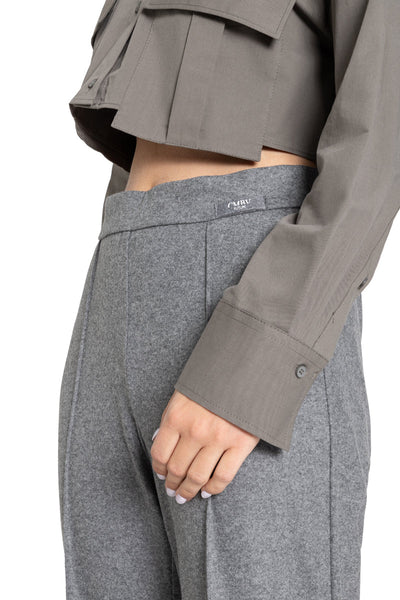 Ava, Stone Grey Melange fra Cambio - bilde 3