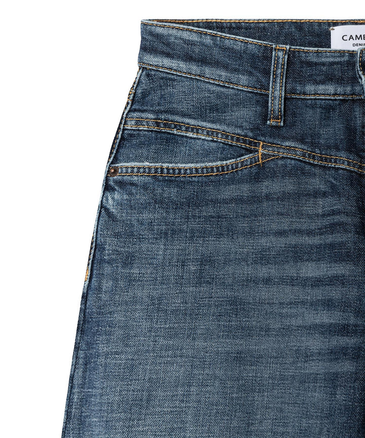 Cambio mørk indigo blå bukse - detaljbilde