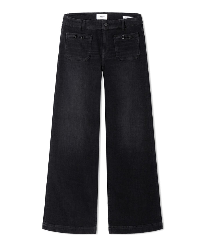 Cambio svart bukse jeans - forfra